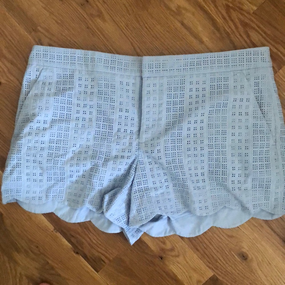 Club Monaco light blue shorts